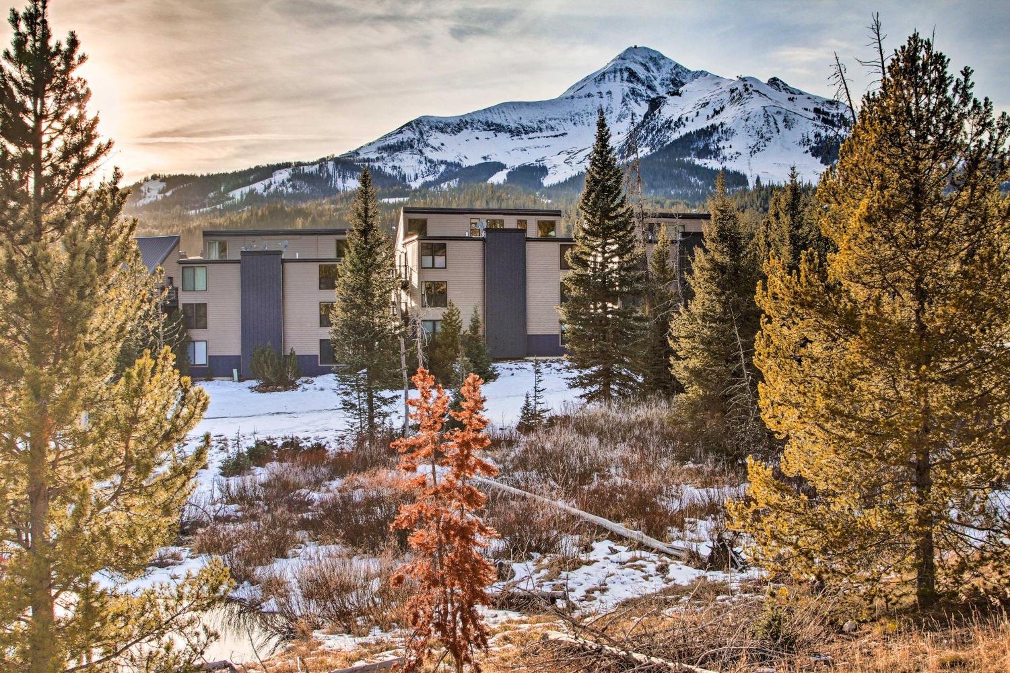 Cozy Big Sky Studio About 1 Mile To Mtn Village! Екстериор снимка